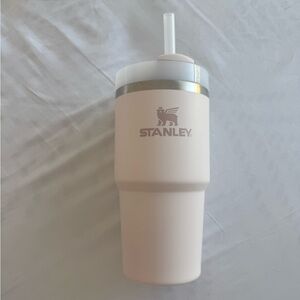 Stanley Off-White Tumbler with Straw